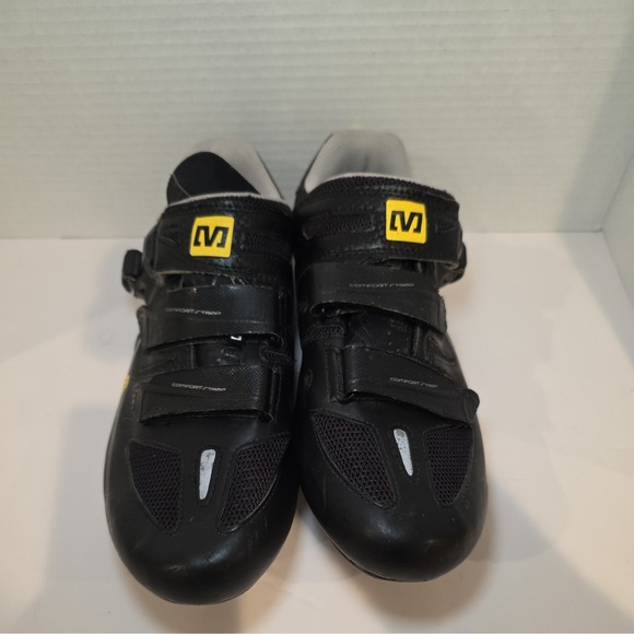 MAVIC Cycling Road Shoes Bike Cycling Men's Size 10 Areo Ratchet Comfort Strap - Picture 3 of 7